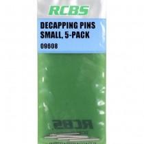 RCBS DECAPPING PINS SMALL 5-PACK 09608